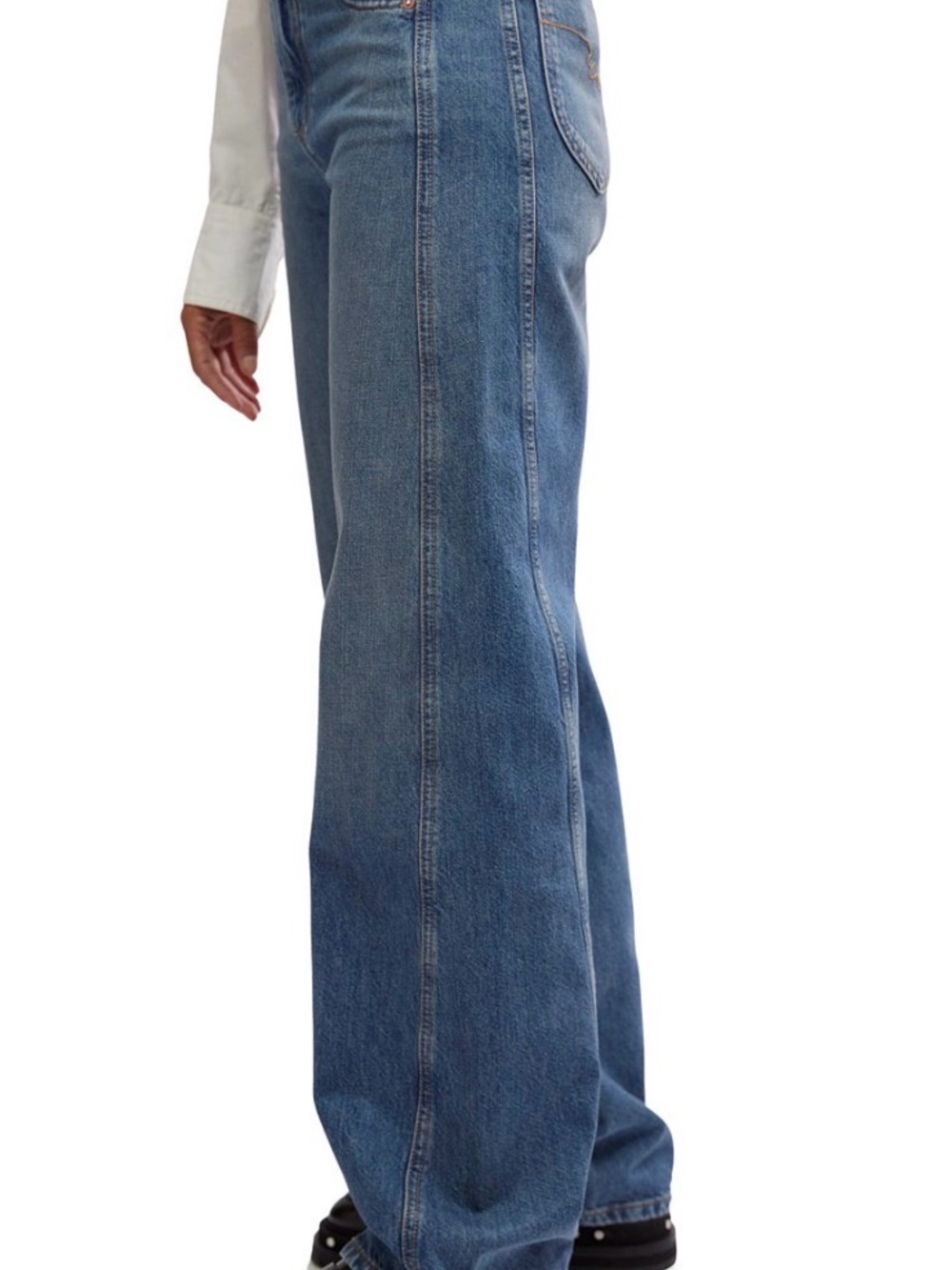 Free People Aster Wide-Leg Women’s Jeans - Picture 3 of 12
